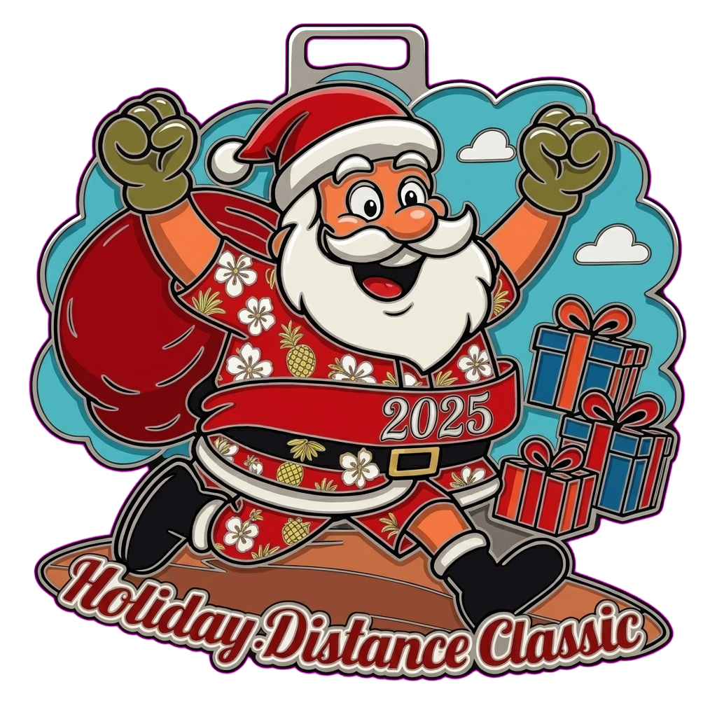 Medal for Florida Holiday Distance Classic